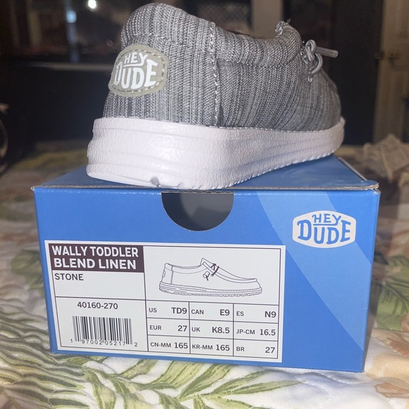 Hey dudes toddler boy size 9 - Picture 3 of 4